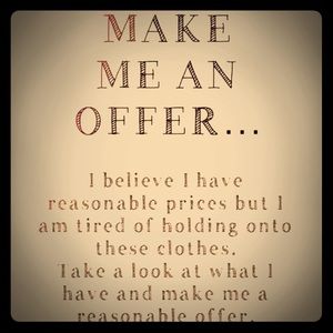 Make me an offer‼️‼️